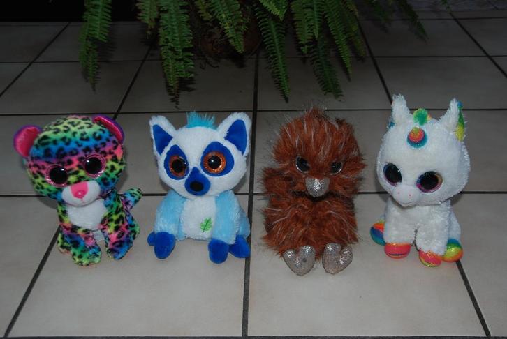 Grote knuffelcollectie van TY en Fizzy €4 per stuk, Kinderen en Baby's, Speelgoed | Knuffels en Pluche, Zo goed als nieuw, Overige typen