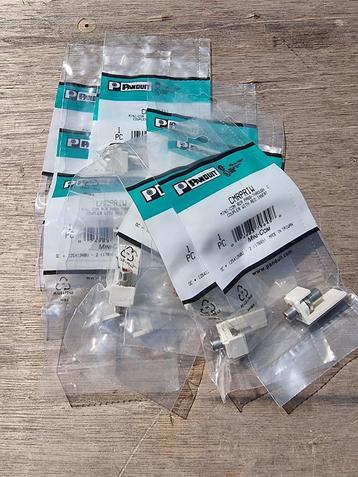 Panduit Mini-Com RCA (cinch/tulp) pass-through koppelingen beschikbaar voor biedingen