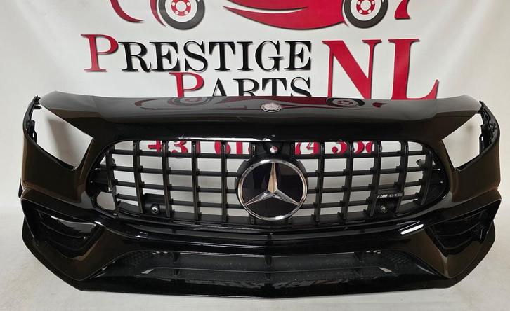Mercedes W177 A KLASSE A45 A45S AMG AERODYNAMIK VOORBUMPER, Auto-onderdelen, Carrosserie, Bumper, Mercedes-Benz, Voor, Gebruikt