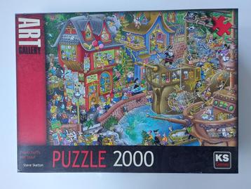 Puzzles : 2000 pièces, Ravensburger, Trefl, KS Games, etc.