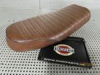 Caféracer zit / seat Z.G.A.N. / sier stitch / Buddyseat, Ophalen of Verzenden, Nieuw