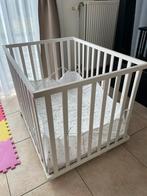 Baby bed/park In hoogte verstelbaar 3 niveau's, Ophalen, Zo goed als nieuw, Rechthoekig, In hoogte verstelbaar