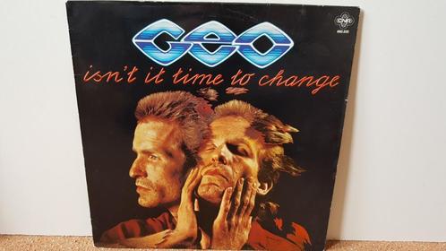 GEO - ISN'T IT TIME TO CHANGE (1979) (LP), Cd's en Dvd's, Vinyl | Rock, Zo goed als nieuw, Poprock, 10 inch, Verzenden