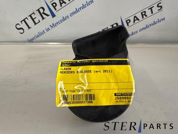 Claxon van een Mercedes E-Klasse, Auto-onderdelen, Gebruikt, -, Ophalen of Verzenden, -