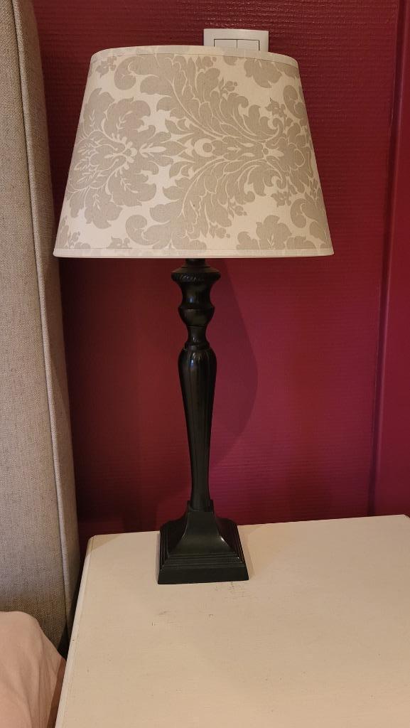 2 rustieke landelijke gezellige nachtlampen / tafellampen, Huis en Inrichting, Lampen | Tafellampen, Zo goed als nieuw, 50 tot 75 cm