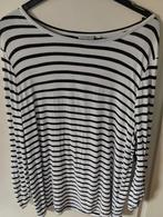 Witte streep licht zomer blouse lange mouw, Ophalen of Verzenden, Gedragen