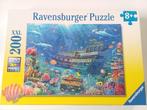 Puzzel Onderwater piratenschip met schat 200 stukken, Ophalen of Verzenden, Zo goed als nieuw
