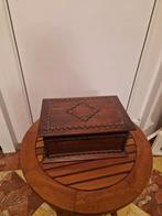 Antiek hout kistje, Enlèvement