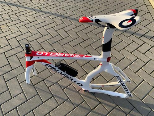 Super RARE Team Pinarello Montello tijdritframe triatlon Col, Sport en Fitness, Wielrennen, Gebruikt, Overige typen, Ophalen of Verzenden