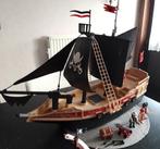 Playmobil groot Piraten aanvalsschip + gratis piratenvlot, Ophalen of Verzenden, Zo goed als nieuw