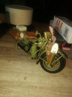 Harley Davidson 1/8 Franklin Mint uit 1942, Hobby en Vrije tijd, Modelauto's | 1:5 tot 1:12, Ophalen of Verzenden, Zo goed als nieuw