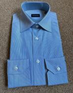 Ermenegildo Zegna - Overhemd Donkerblauw-Wit, Kleding | Heren, Nieuw, Blauw, Halswijdte 38 (S) of kleiner, Ermenegildo Zegna