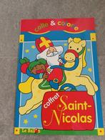 Colle et colorie : coffret Saint-Nicolas, Autocollants et Photos, Enlèvement ou Envoi, Neuf