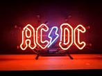 ACDC glas neon lichtreclame, Ophalen of Verzenden, Nieuw, Lichtbak of (neon) lamp