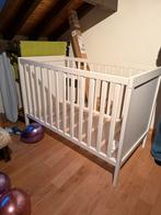 Wit babybed met matras en hoes, Enlèvement, Comme neuf, Matelas