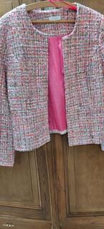 Veste été roses mélangés et brillants.doublée. T. 42, Kleding | Dames, Jassen | Winter, Ophalen, Cassis, Maat 42/44 (L), Nieuw