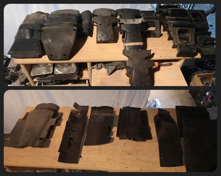 Caches colonnes de direction et sous tableau bmw e10 1502-20, Auto-onderdelen, Interieur en Bekleding, BMW