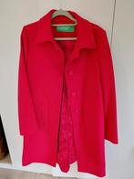 Mantel united colors of benetton dames maat 38, Rouge, Taille 38/40 (M), Comme neuf, Enlèvement