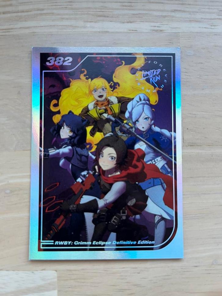 LRG Kaart Nr. 382 - RWBY, Hobby en Vrije tijd, Verzamelkaartspellen | Overige, Zo goed als nieuw, Ophalen of Verzenden