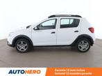 Dacia Sandero 0.9 TCe Stepway Prestige (bj 2017, automaat), Auto's, 898 cc, Stof, Gebruikt, Zwart