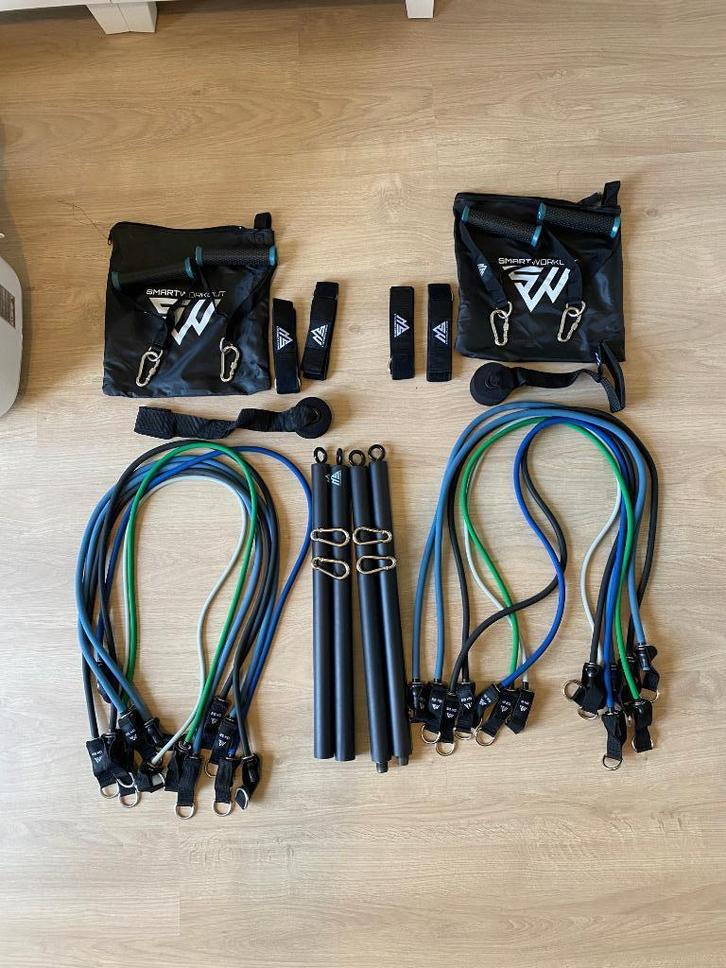 SmartWorkout Pro - ELITEPAKKET x2, Sport en Fitness, Fitnessmaterialen, Zo goed als nieuw, Weerstandband, Armen, Benen, Borst