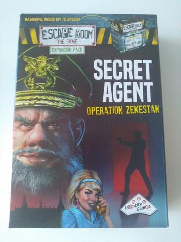 nieuwe escape room Secret Agent beschikbaar voor biedingen