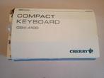 Clavier compact CHERRY G84-4100 QWERTY, Informatique & Logiciels, Comme neuf, Cherry, Ergonomique, Filaire
