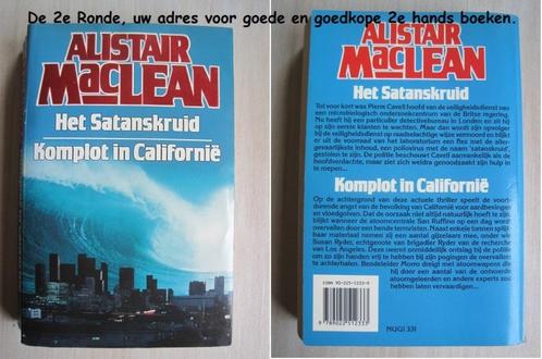 451 - Het satanskruid / Komplot in Californië - A. MacLean, Livres, Aventure & Action, Comme neuf, Envoi