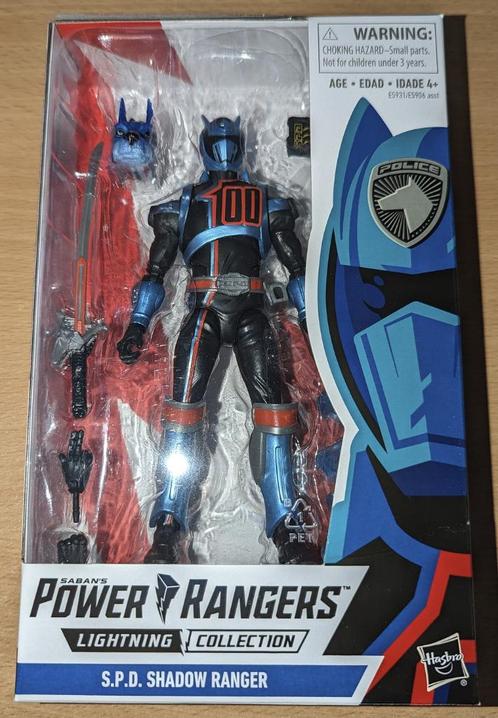 Lightning Collection Power Rangers S.P.D. Shadow Ranger, Collections, Statues & Figurines, Comme neuf, Envoi