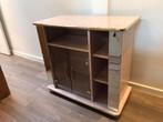 Mooie TV kast op wielen , goede staat !!, Gebruikt, Minder dan 100 cm, Tv kast op wielen, 25 tot 50 cm
