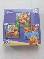 Puzzle (3 pièces) Disney Winnie l'ourson 3+ (NOUVEAU), Enlèvement, 10 à 50 pièces, Neuf, 2 à 4 ans
