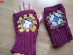 Handmade handschoenen granny square wanten  Voor mezelf gema, Kleding | Dames, Mutsen, Sjaals en Handschoenen, Verzenden, Handschoenen