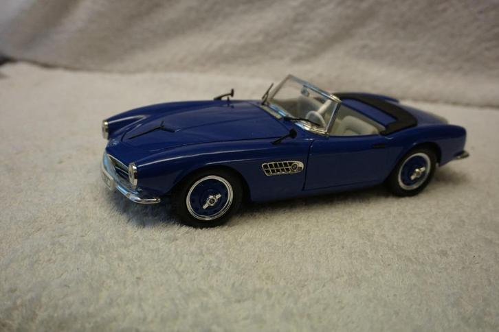 BMW 507 Revell - 1:18 Cabriolet  Blauw/Zwart, Hobby en Vrije tijd, Modelauto's | 1:18, Gebruikt, Auto, Revell, Ophalen of Verzenden