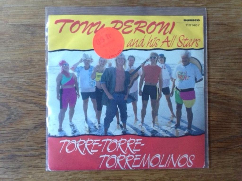 single tony peroni and his all stars, Cd's en Dvd's, Vinyl Singles, Single, Nederlandstalig, 7 inch, Ophalen of Verzenden