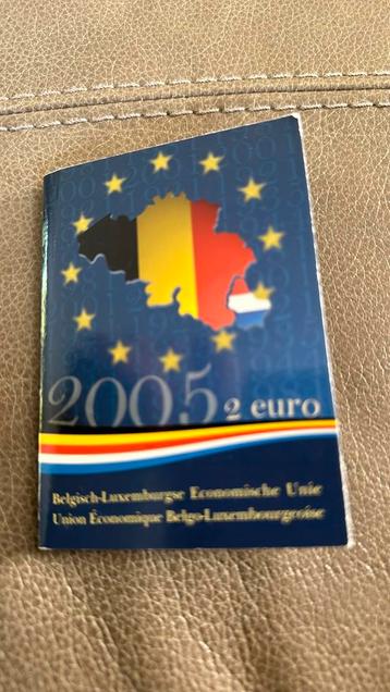 Coincard de l'Union monétaire de la Belgique 2005
