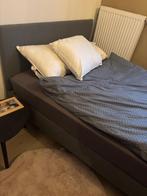 Boxspring, Huis en Inrichting, Slaapkamer | Boxsprings, Ophalen, 140 cm, Zo goed als nieuw, Twijfelaar