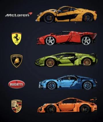Lego Technic Supercars - Complete Serie - Nieuw en Sealed beschikbaar voor biedingen