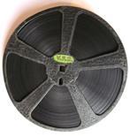 env. 150 mètres de piste transparente, une seule pour 16 mm, Enlèvement, Film 16 mm