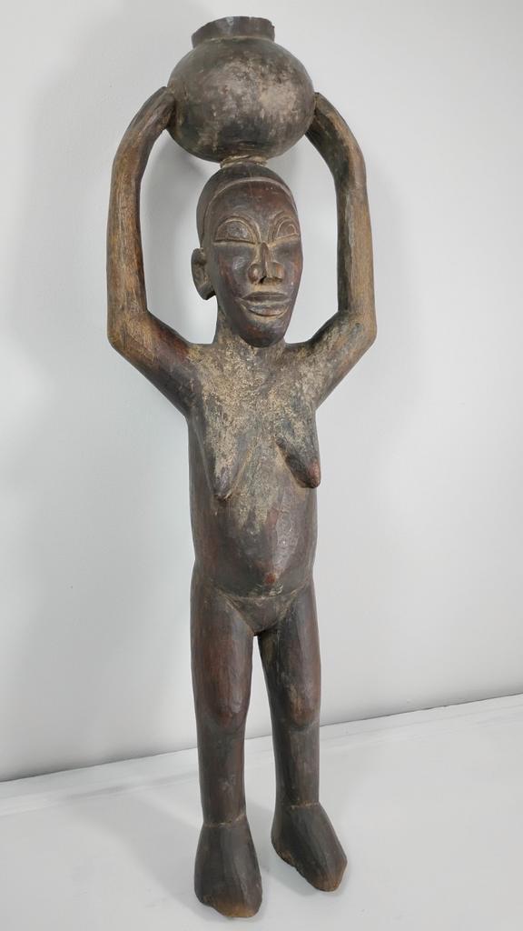 Groot standbeeld van het Lobi-ruimteschip, Burkina Faso, Antiek en Kunst, Kunst | Niet-Westerse kunst, Ophalen