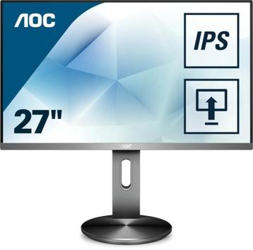 AOC I2790PQU Zwart 27Inch FHD IPS DP HDMI Speakers beschikbaar voor biedingen