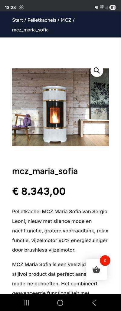 Poêle à granulés MCZ avec WiFi + Livraison gratuite sans cau, Maison & Meubles, Poêles, Poêle à granulés, Enlèvement