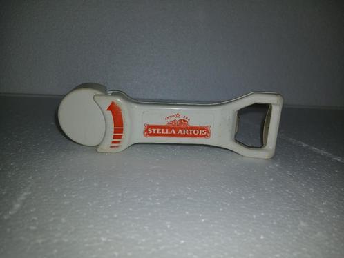 Oude flesopener - flesopener STELLA ARTOIS, Verzamelen, Biermerken, Zo goed als nieuw, Flesopener, Stella Artois, Ophalen of Verzenden