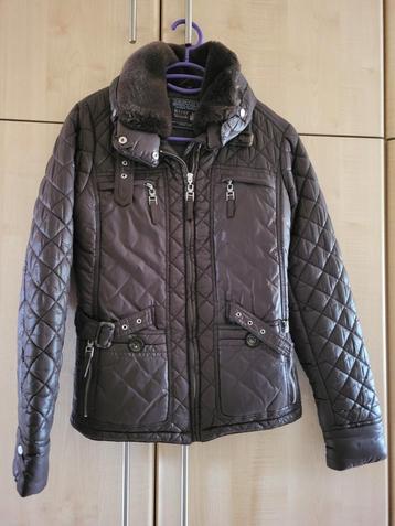 Jas River Woods Maat XS, Kleding | Dames, Jassen | Winter, Ophalen, Bruin, River Woods, Zo goed als nieuw