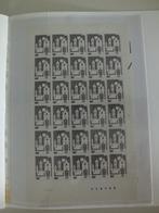 Spoorwegzegel volledig vel TR 464 postfris**, Neuf, Enlèvement ou Envoi, Non oblitéré, Trains