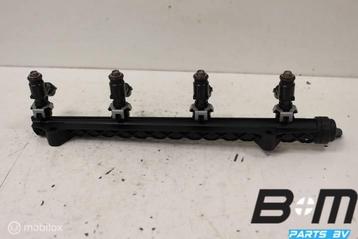 Brandstofrail met injectoren VW Polo 6C 1.6 MPI 04E133319G beschikbaar voor biedingen