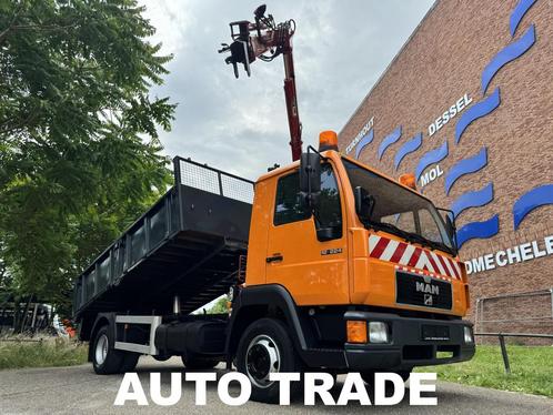 MAN Other 12.224 | EX OVERHEID | KIPPER | KRAAN | TREKHAAK, Auto's, Vrachtwagens, Bedrijf, Te koop, Airbags, Centrale vergrendeling
