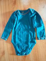 Body met lange mouwen Hema mosgroen maat 74-80, Kinderen en Baby's, Babykleding | Maat 74, Nacht- of Onderkleding, Gebruikt, Jongetje of Meisje