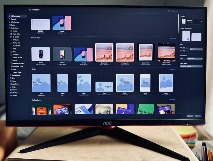 AOC Q24G2A – 24” IPS Monitor (1 jaar garantie – topstaat), Computers en Software, Monitoren, Zo goed als nieuw, 101 t/m 150 Hz