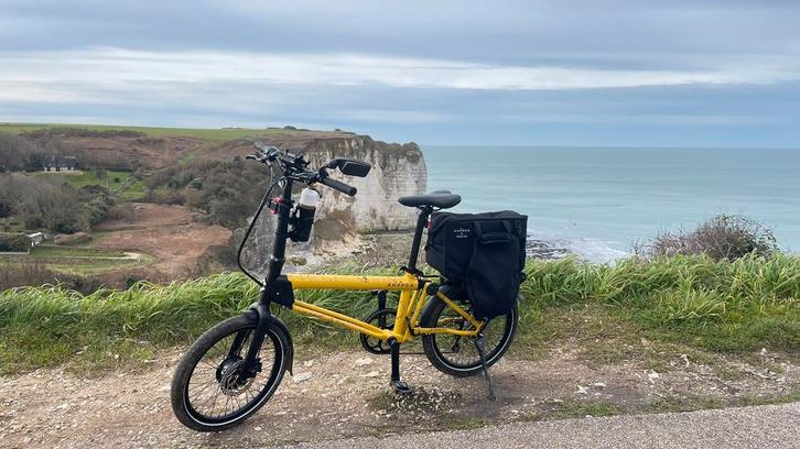 Ahooha E-max Vouwfiets E-bike, Fietsen en Brommers, Fietsen | Vouwfietsen, Zo goed als nieuw, Ophalen of Verzenden