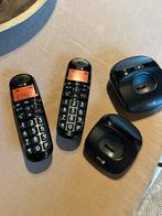 Nieuwe dubbele telefoon, nooit gebruikt, Telecommunicatie, Ophalen, Nieuw, 2 handsets